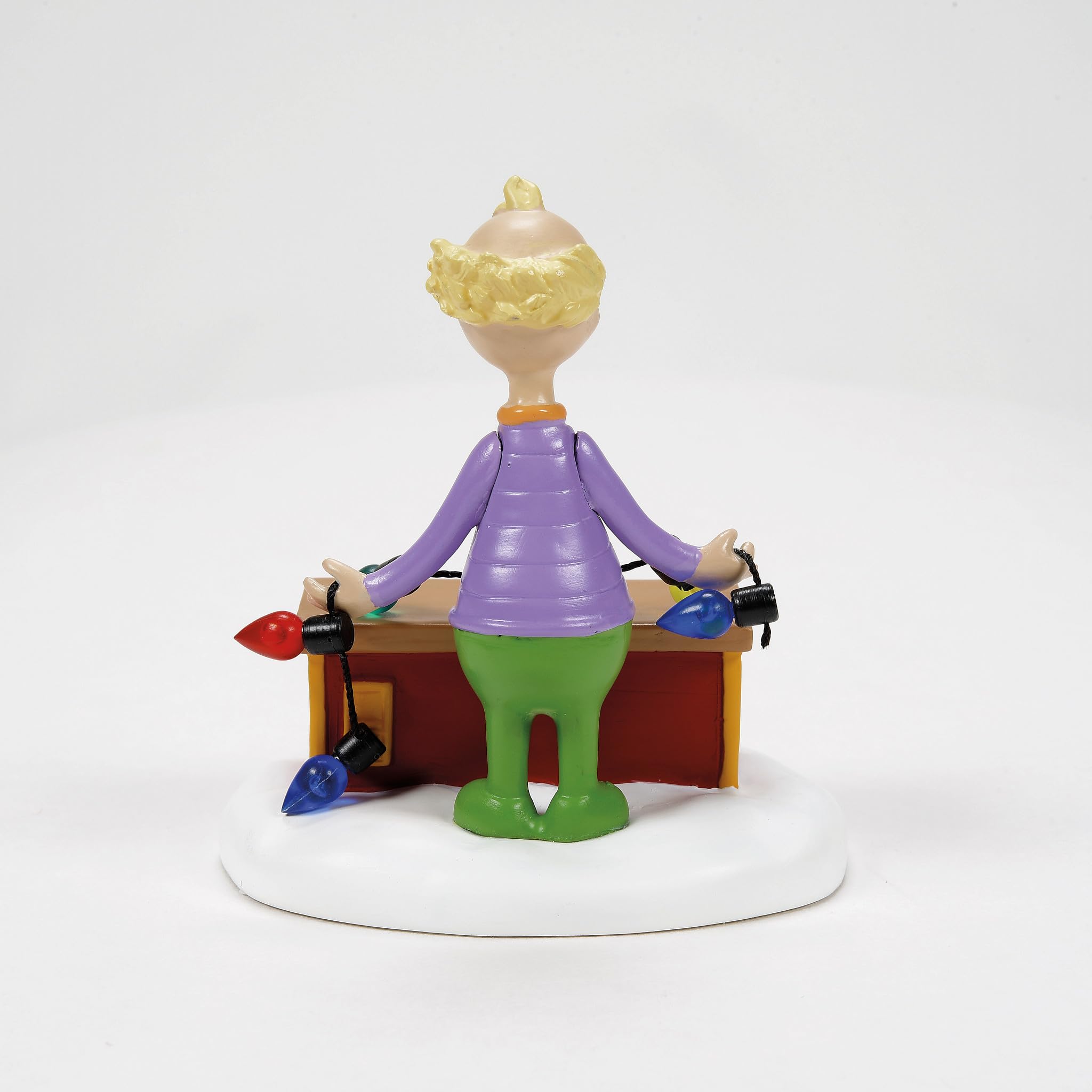 Department 56 Dr. Seuss Grinch Village Accessories Die Glühbirnen-Tester-Figur, 7,6 cm, Mehrfarbig