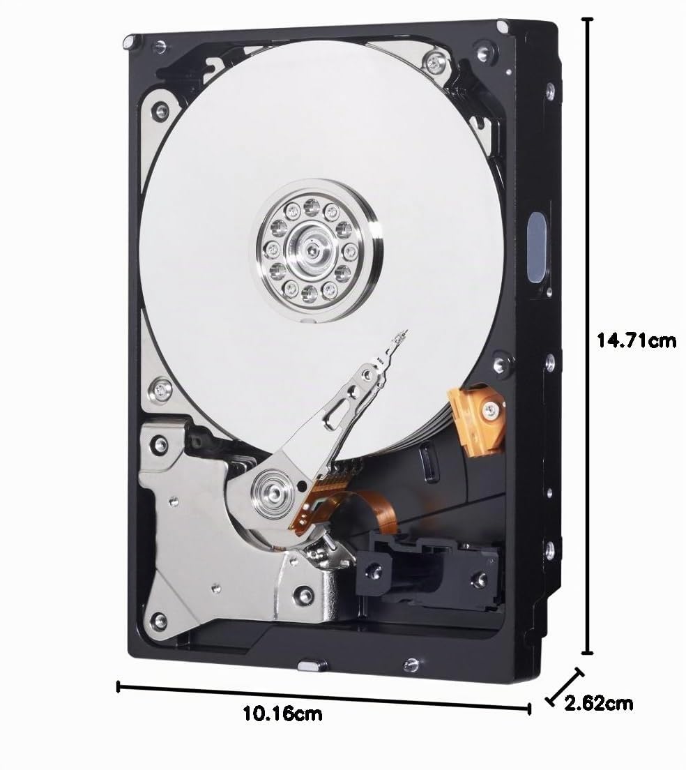 WD Blue Disque dur interne (Bulk) Desktop Mainstream 500 Go 3,5 pouces SATA 7200 RPM