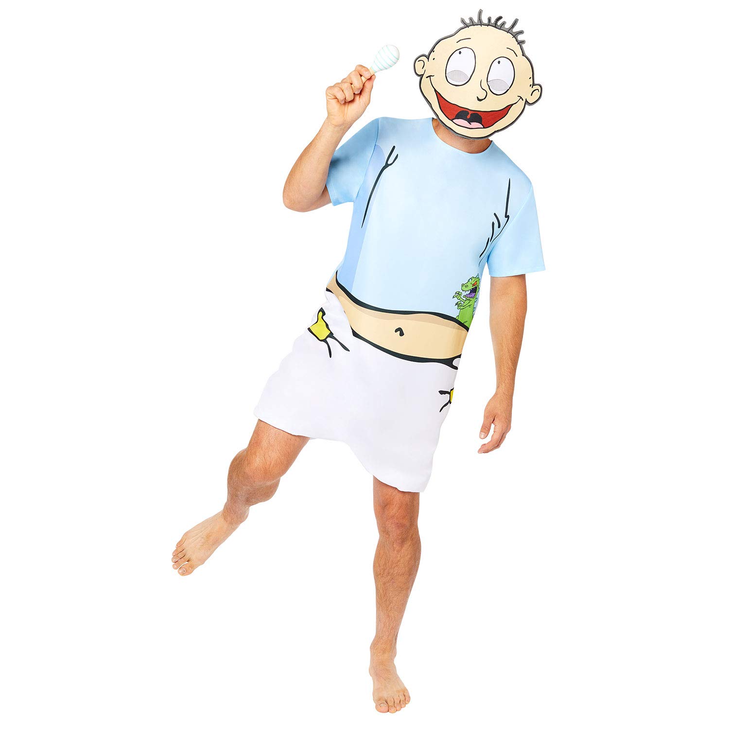 amscan 9909193 - Men's Official Rugrats Tommy Pickles Adults Fancy Dress Costume Size: Small