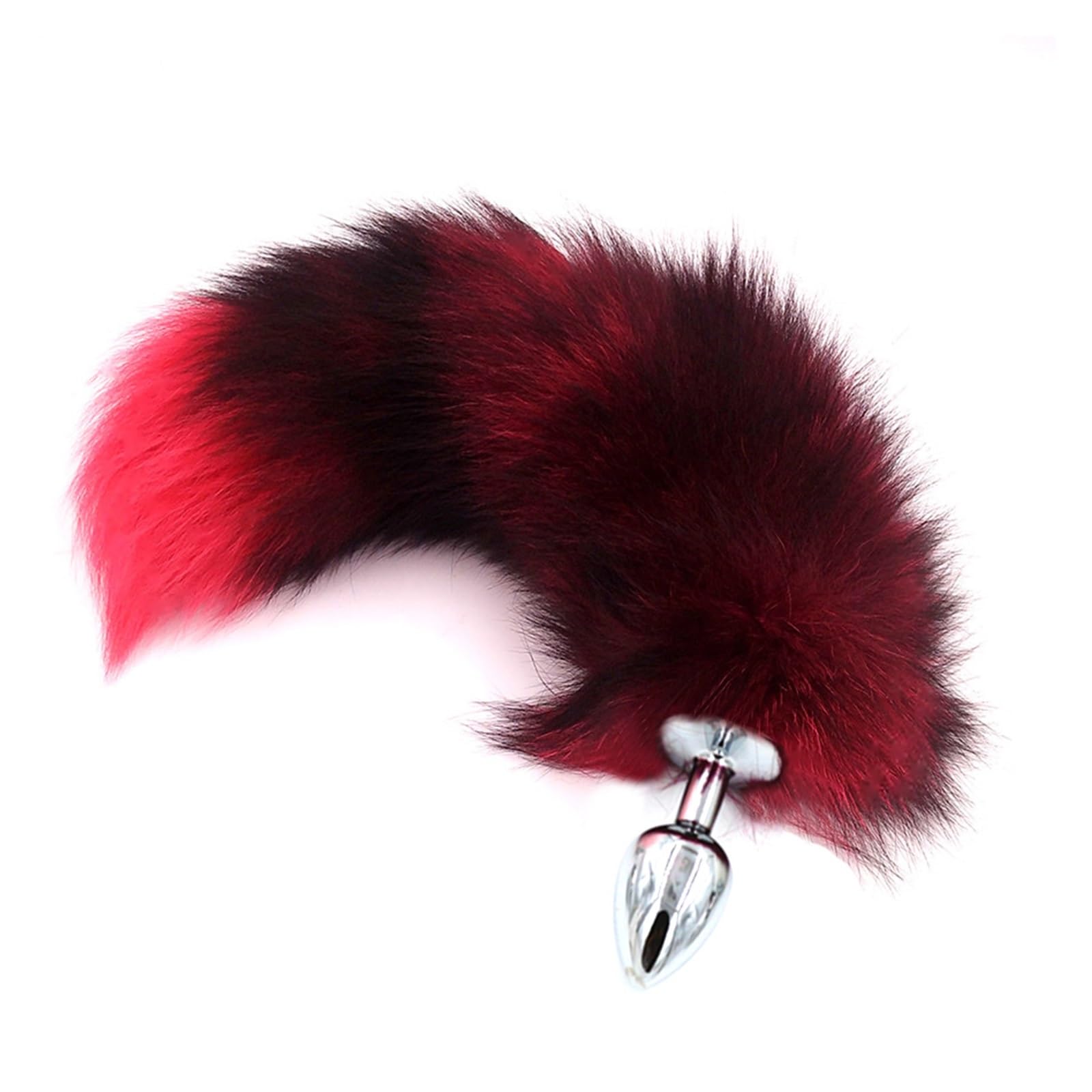 Fox Tails Anal Plug Metal Anal Sex Toys Butt Plug Sex Games Role Play Cosplay Toys Drop Shipping (Color : B, Size : S pug) — view 4