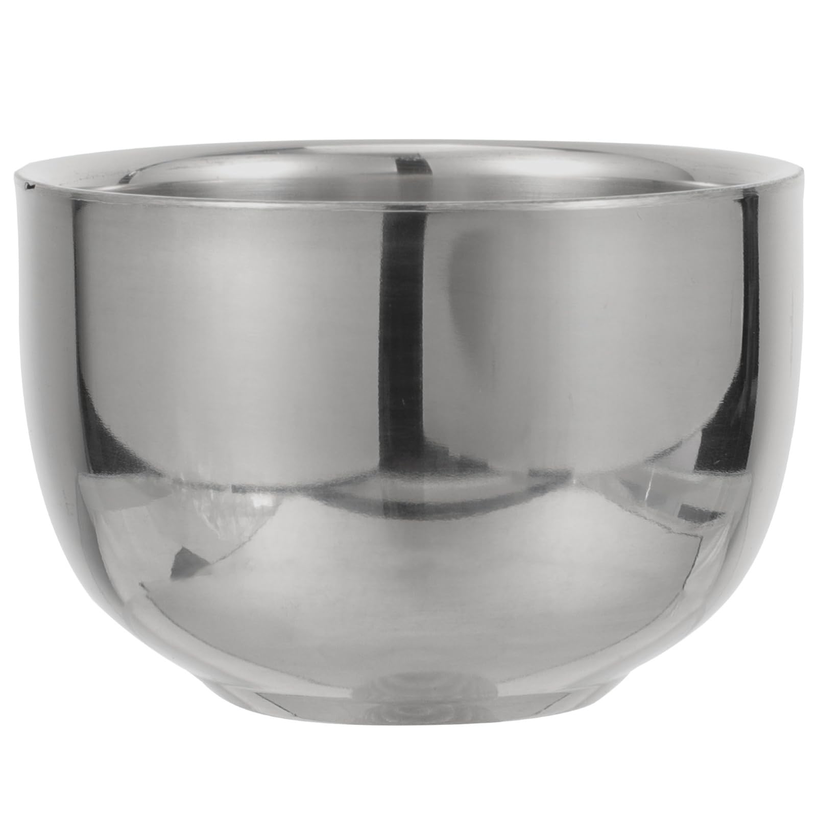ARTSEWPLY Stainless Steel Shaving Bubble Bowl Foaming Bowl for Men Antiskid Design Easy to Clean Elegant Luxury for Home Barber Use
