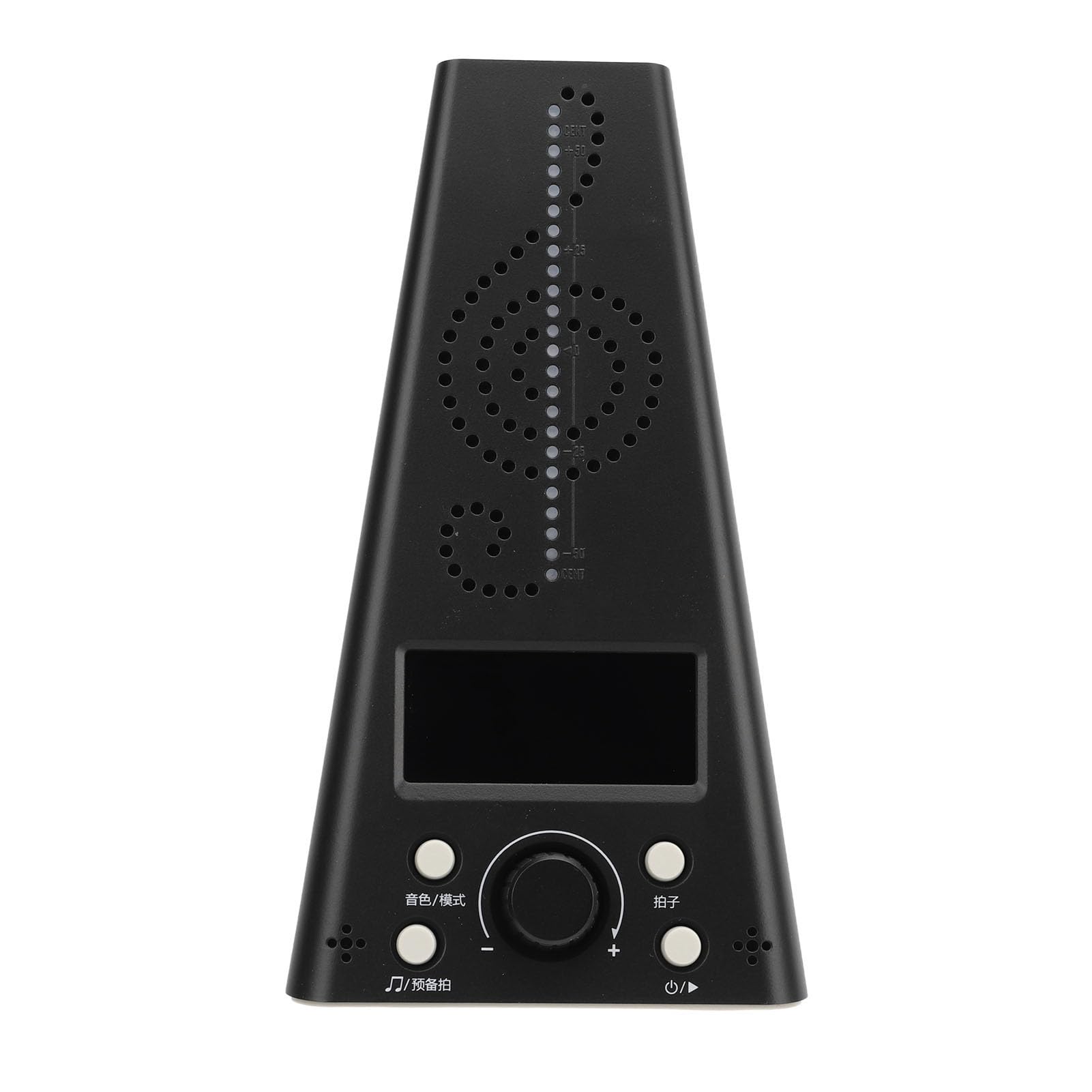 Afinador de Metrónomo, Generador de Tonos, Afinador de Volumen Ajustable 3 en 1, Metrónomo Digital Recargable con Altavoz Integrado, Metrónomo Digital, Metrónomo de Ejecución, Afinador de Trompeta, Me