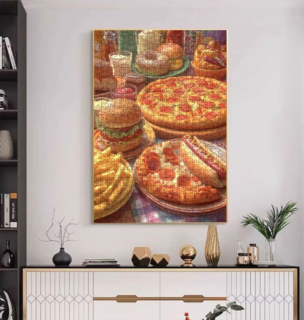 Puzzle 4000 Pezzi, Jigsaw Puzzle per Adulti, Alimenti Gonfiati BLQSBGA6-385 | Puzzle Classici, Impossibile Difficile Sfidanti Puzzles, Puzzle Decorativo per La Famiglia, Come Regalo e Decorazione Pareti