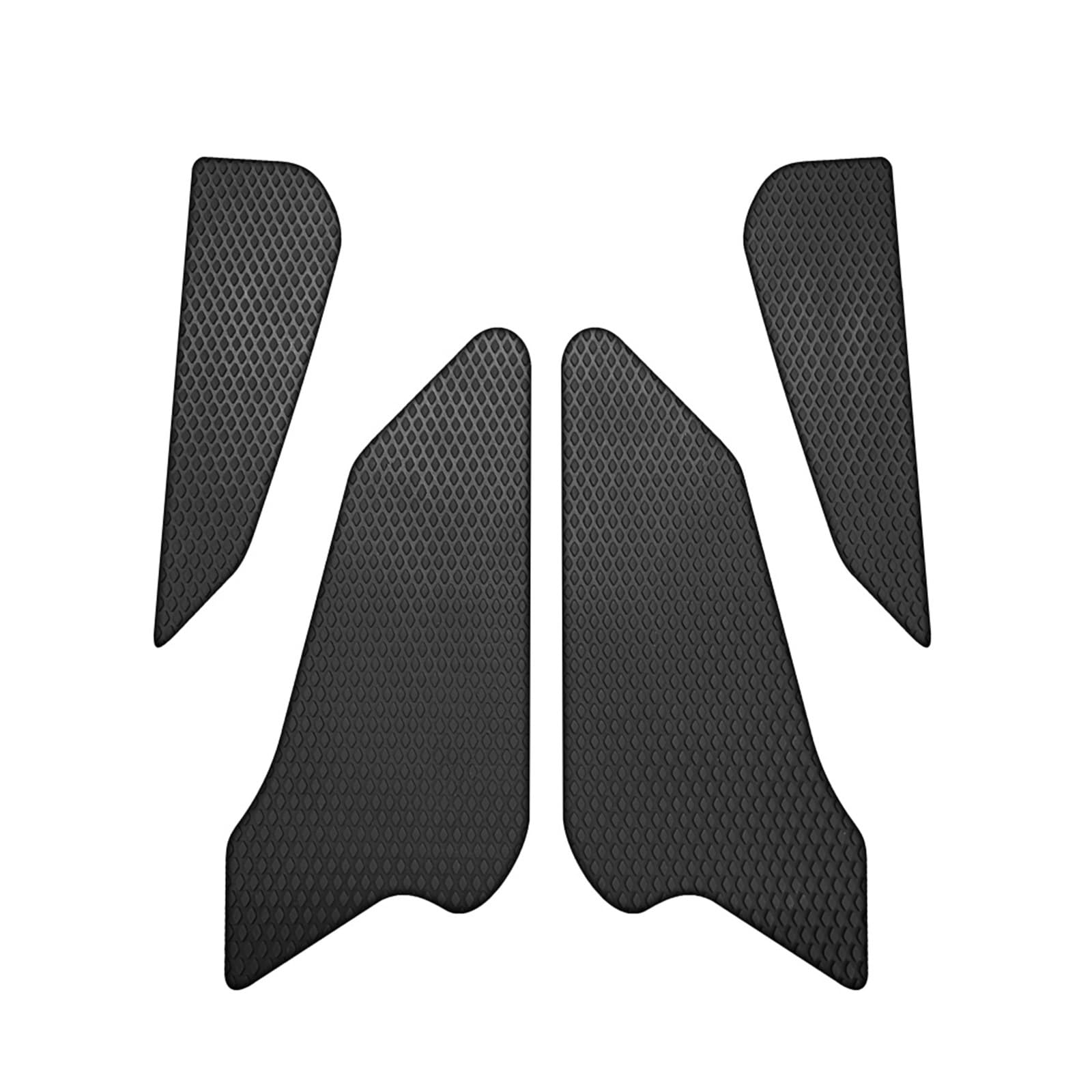 for CB650R CBR650R 2019 to 2023 Snake Skin Motorcycle Tank Traction Pad Anti Slip Sticker Gas Knee Grip(2 Black)