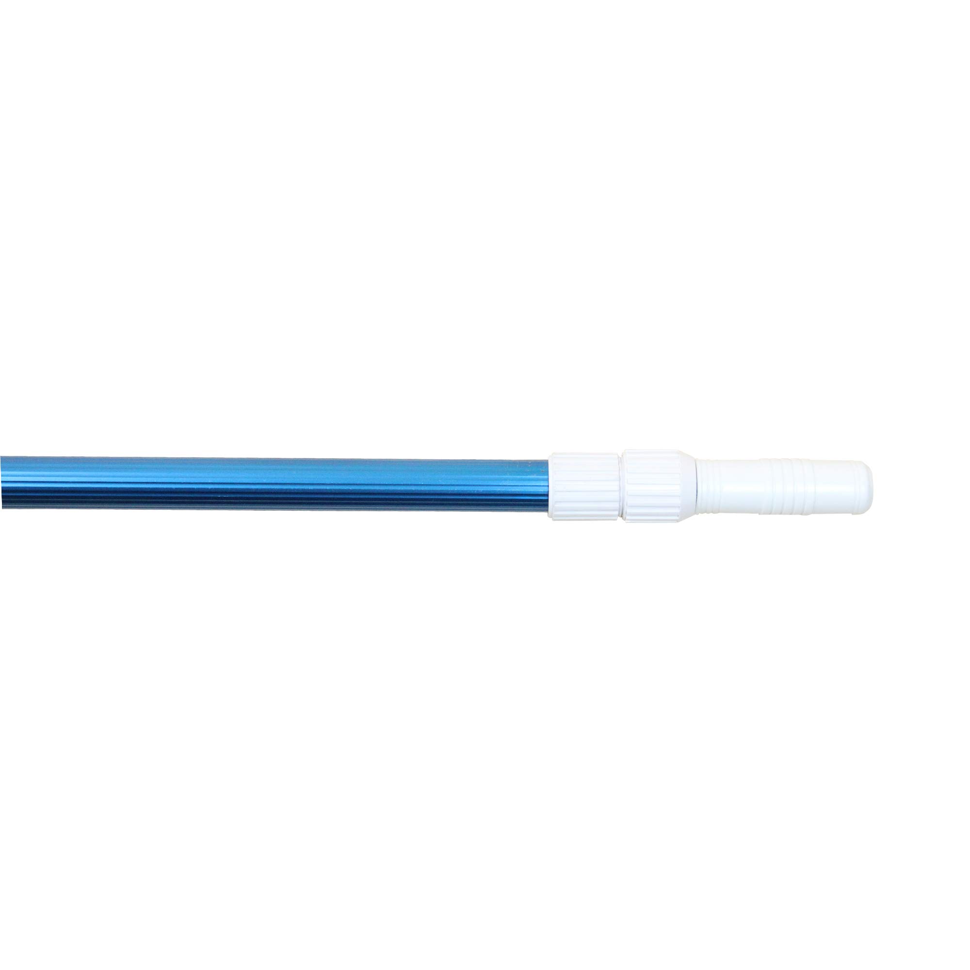 Pool Central 11.75' Blue and White Adjustable Telescopic Pole