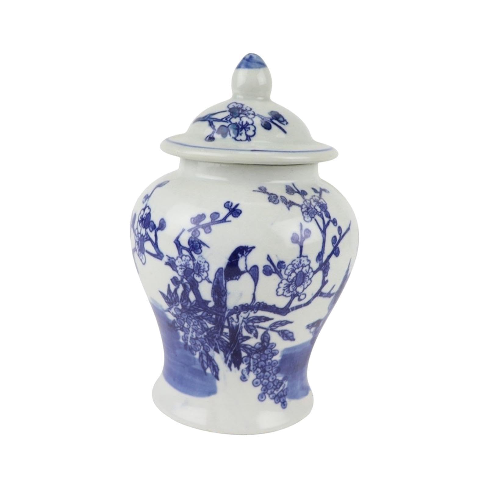 ALCXAZS Ginger Jar Ceramic Crafted To Inspire Beautiful Displays Offering Stunning Table Decoration Decorative Jar Is Suitable For All Various Occasion