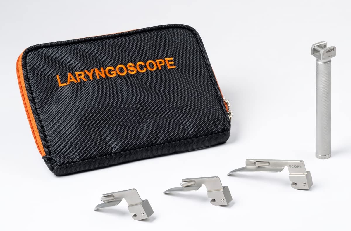 Scope Medical Laryngoscope Metaled 100 Set 2