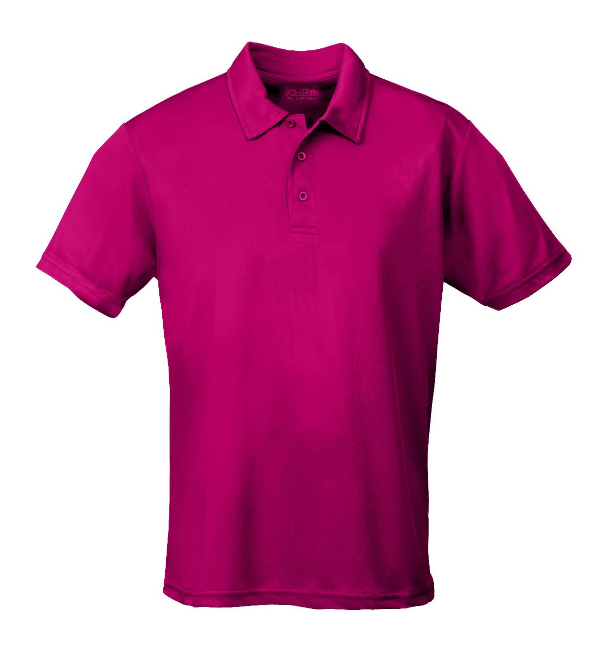 just cool, breathable polo-shirt, hot pink, xx large
