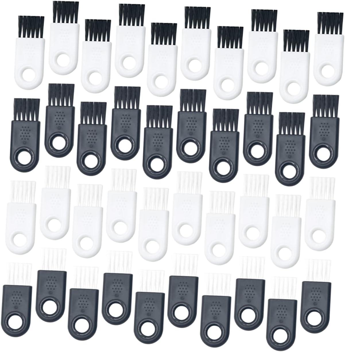 40pcs Razor Cleaning Brush Bristle Brush for Shaver Clipper for Men Electric Shaver Cleaner