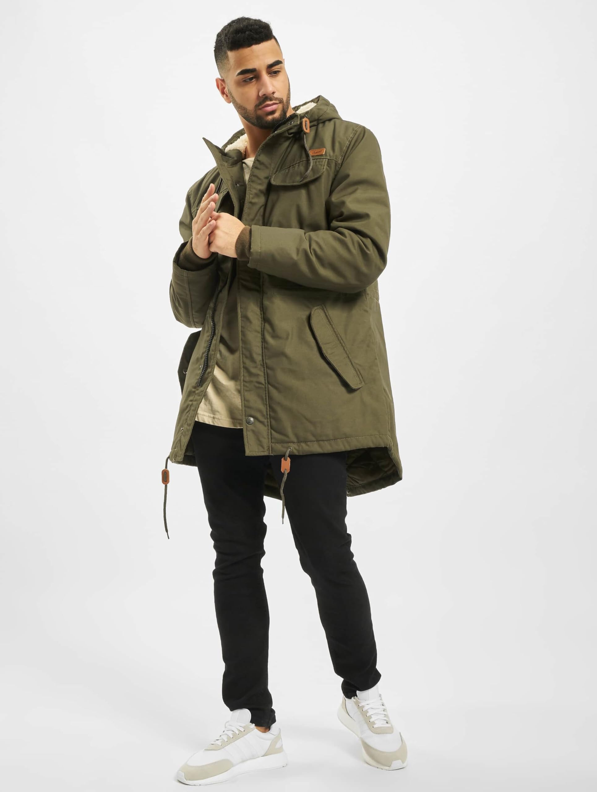 Brandit Brandit Marsh Lake Teddyparka męska Marsh Lake Teddyparka Men Mężczyźni,oliwkowy,3XL