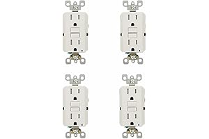 Leviton Outlet Push Click Done 15 Amp GFCI & TR Receptacle