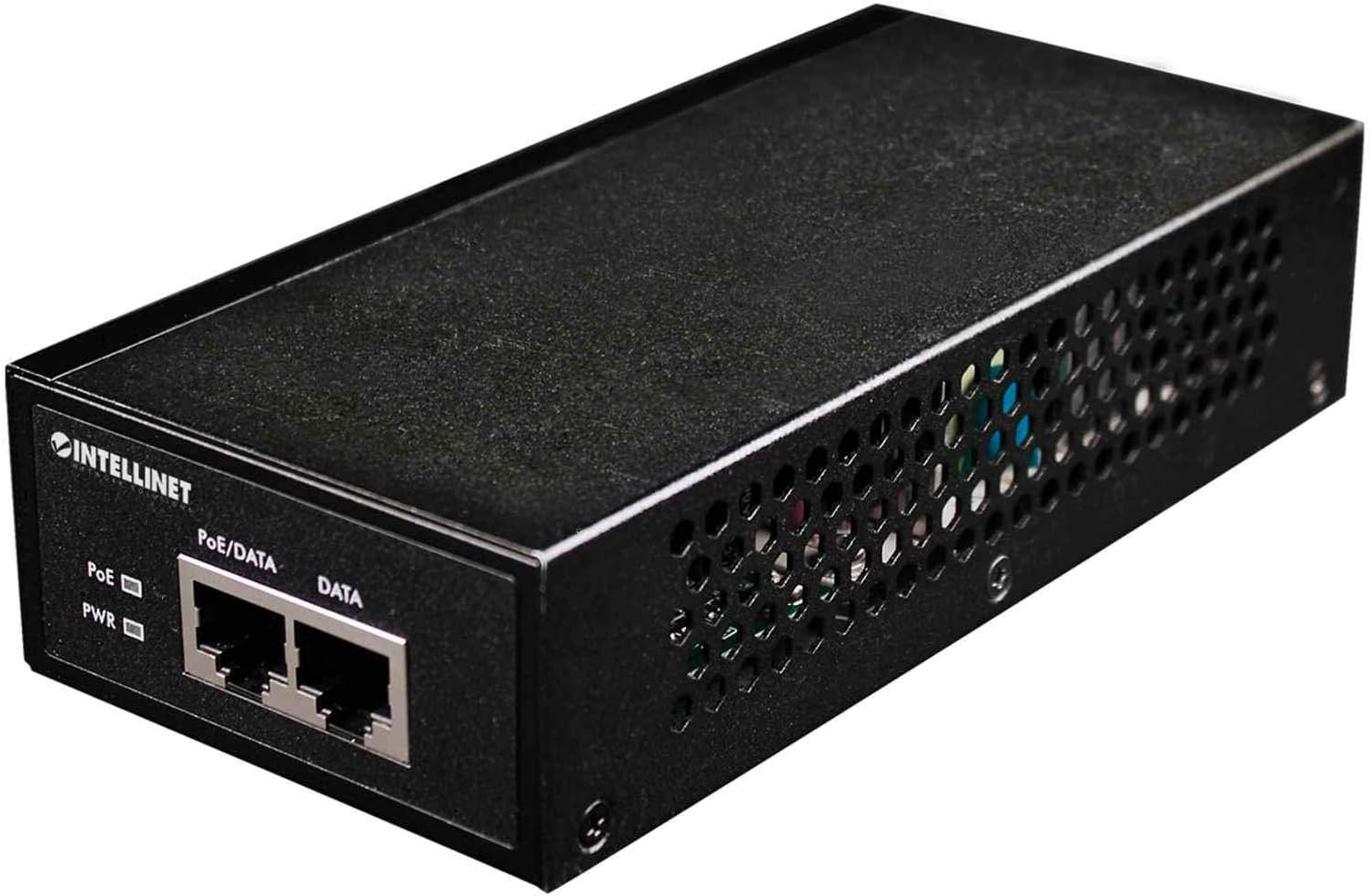 Intellinet Gigabit High-Power PoE+ Injector, 1 x 30 W, IEEE 802.3at/af Power over Ethernet (PoE+/PoE) (UK Power Cord)