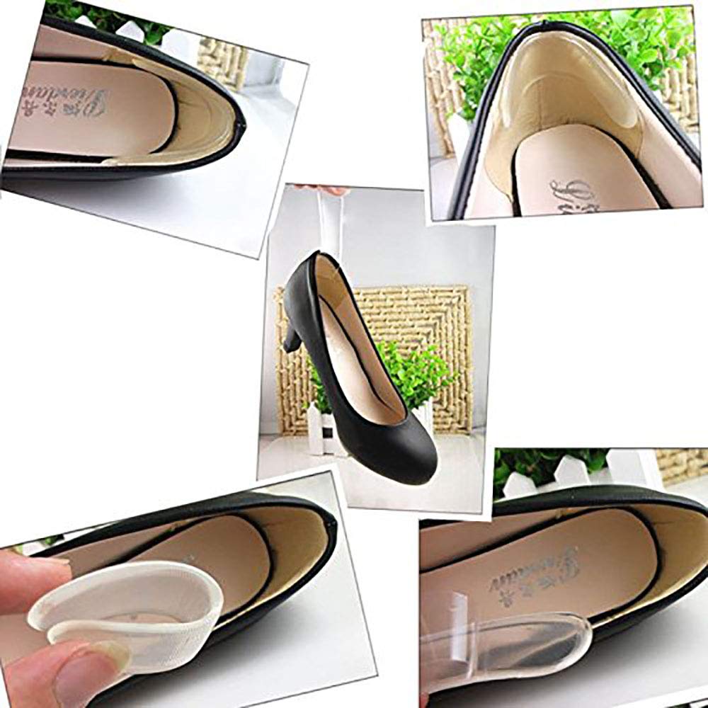 Pedimend™ Gel Heel Cushions - Moisturizing Silicone Socks For Dry, Cracked Skin & Heel Pain Relief (One Size, Pair)