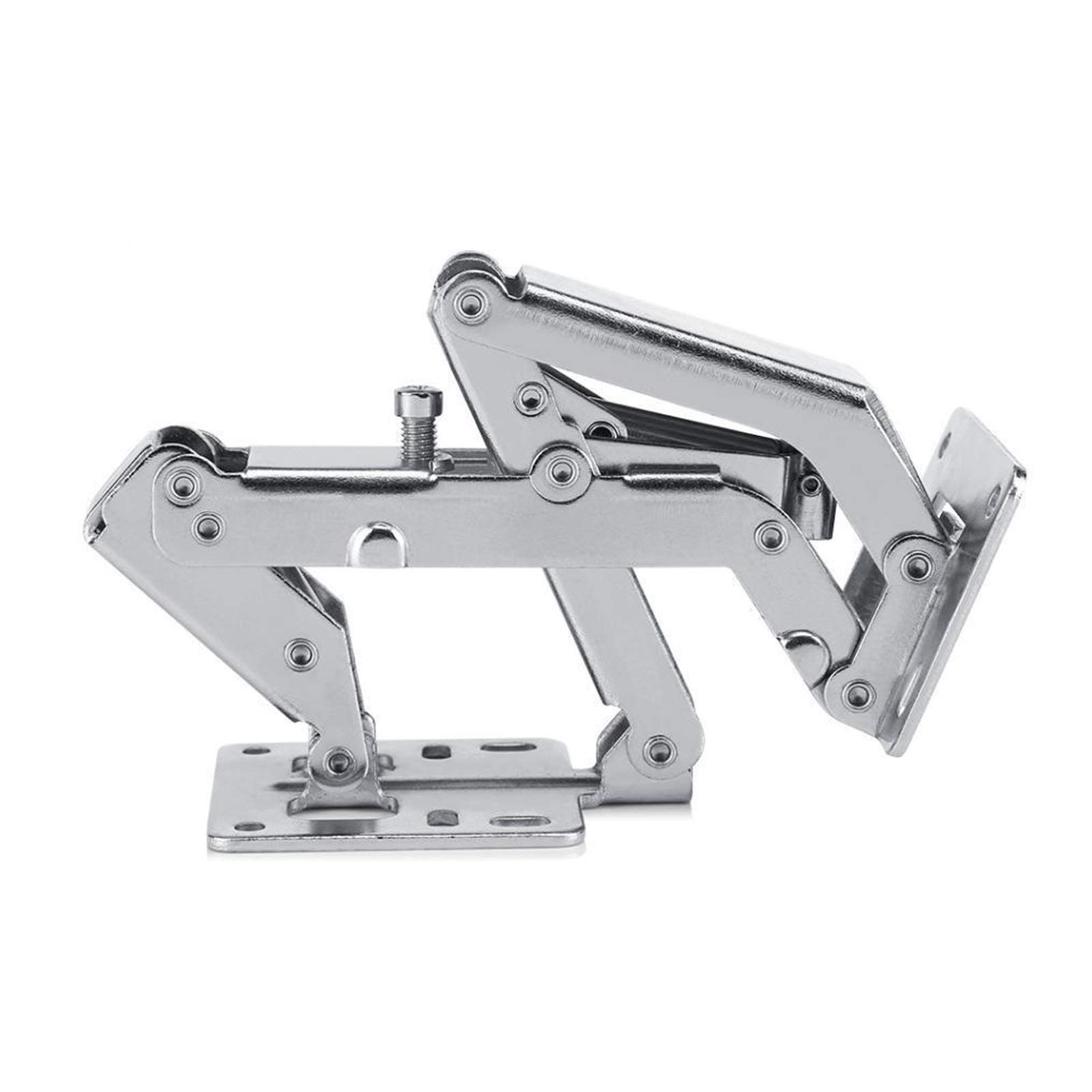 1pc 170 Degree Cabinet Door Hydraulic Hinge, Slow Closing Door Soft Closing Silent Hinge Door Hardware with Screws