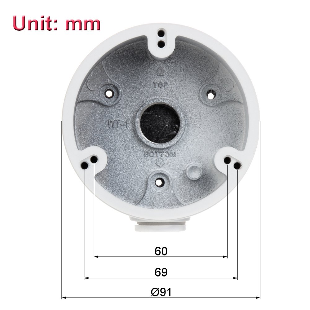 Dahua（ダーファ）アクセサリ PFA135（防水中継ボックス）3個