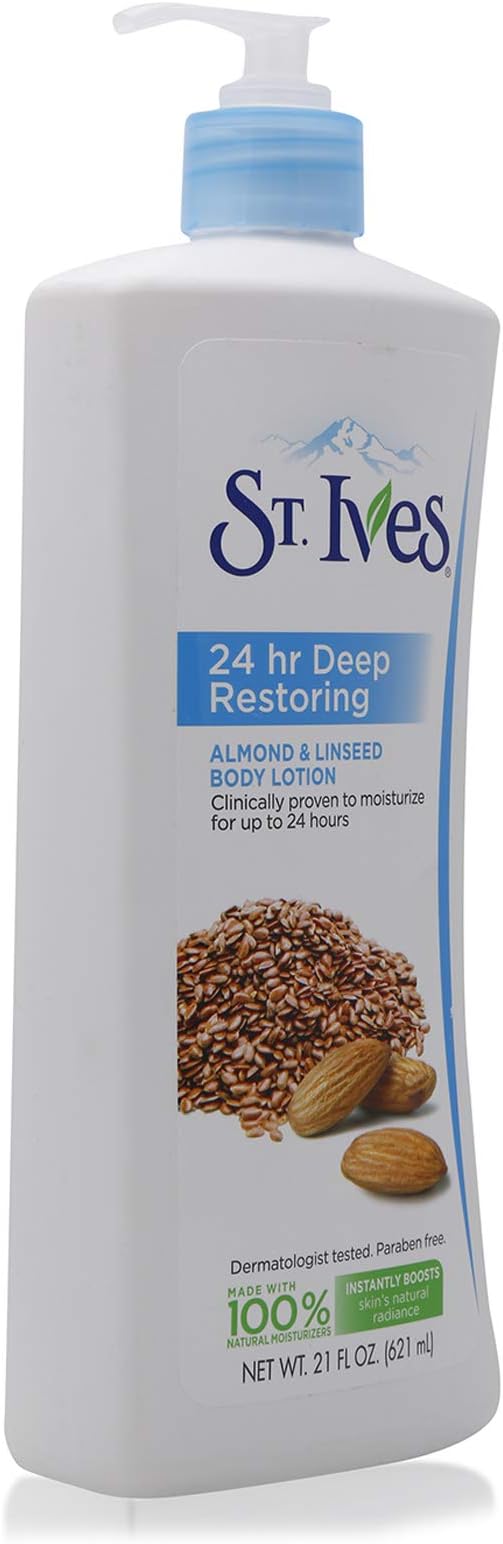 24 hour Deep Restoring, Almond only Body Lotion 21 oz