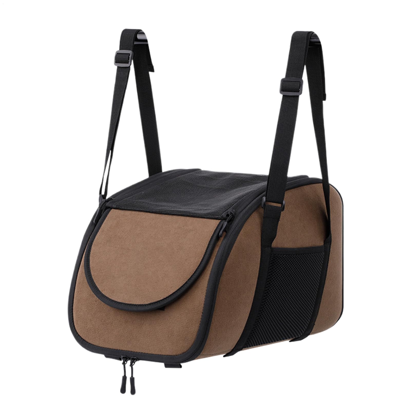 Asiento para mascotas, cuidadores de perros - Cama para coche para perros con cinturón de seguridad,accesorios de viaje lavables para cachorros para compartir viajes en taxi, viaje por carretera