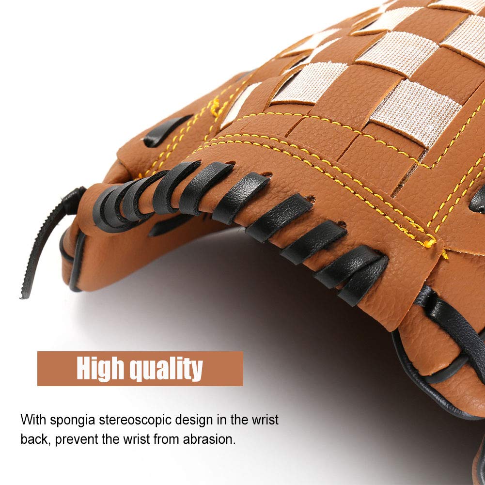 Gant De Baseball Gaucher MAG Pee Wee – Cuir Artisanal, Lacets Cuir, Pour Jeunes (taille Unique)