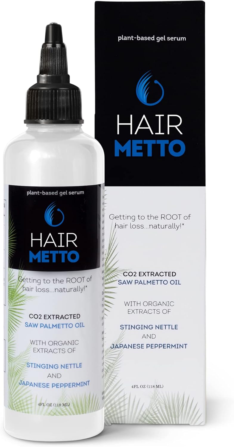 HAIRMETTO Saw Palmetto Stinging Nettle Serum for Hair Growth, Hair