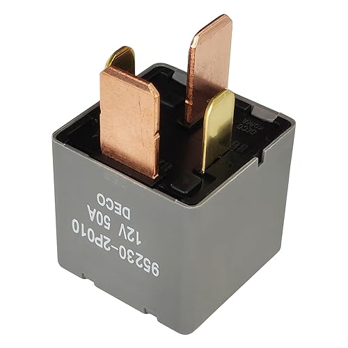Miniatura 2 de 95230-2P010 50A 12VDC Relé de potencia automotriz 4Pins Compatible con 897H-1AH-D-R1-12VDC 5M5T14B192EA 39160-37110 13742705