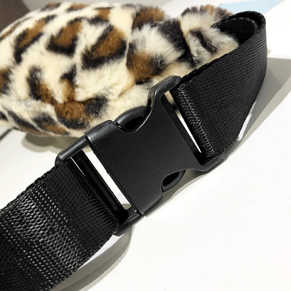 VALICLUD 3piezas Riñonera De Leopardo Para Mujer Cierre Bolsa De Hombro y Cruzada Para Viajes y Actividades Diarias y Duradera