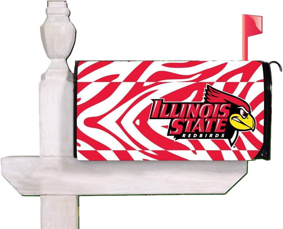 VictoryStore Outdoor Mailbox Cover - Illinois State University, Basketball, Magnetic Mailbox Cover