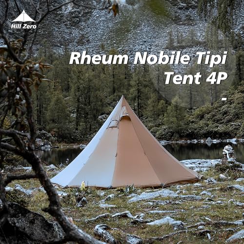 Carpa Tipi Camping Ligera Impermeable para 2-4 Personas miniatura 3