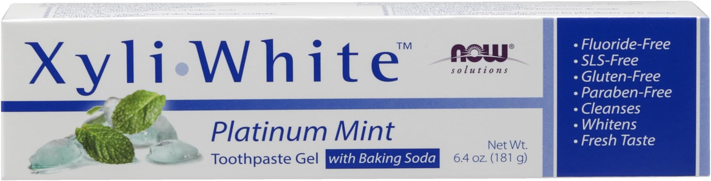 Solutions Xyliwhite, Baking Soda Toothpaste