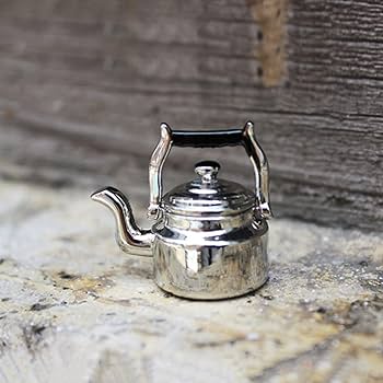 Amazon.co.jp: Healvian 2個 ミニケトル ミニチュアやかん