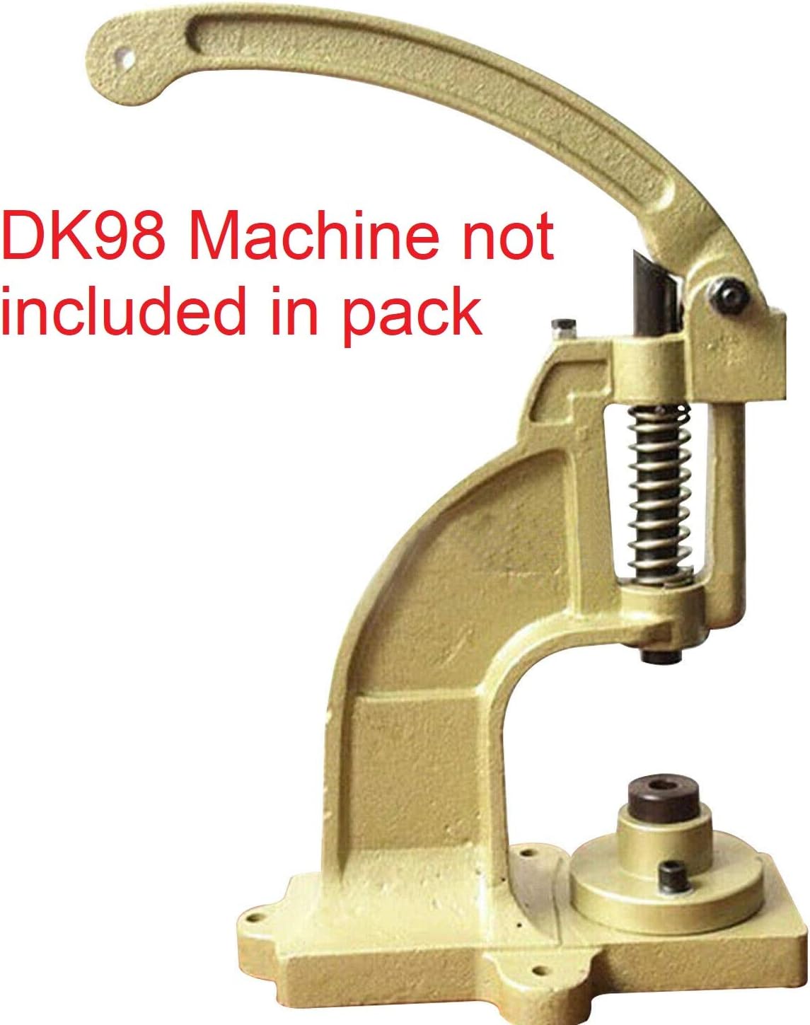 Trimming Shop 8mm Eyelet Grommets Fixing Dies for DK98 Hand Press Machine, Grommets Fixing Tool for DIY Craft Projects, Clothing, Leather Work, Scrapbooking, Bags Decoration