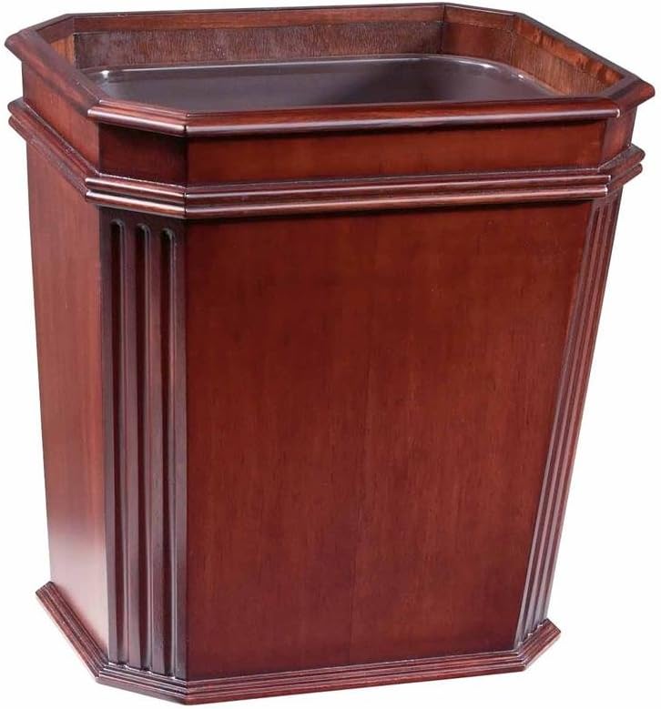 Fluted Wastebasket with Insert