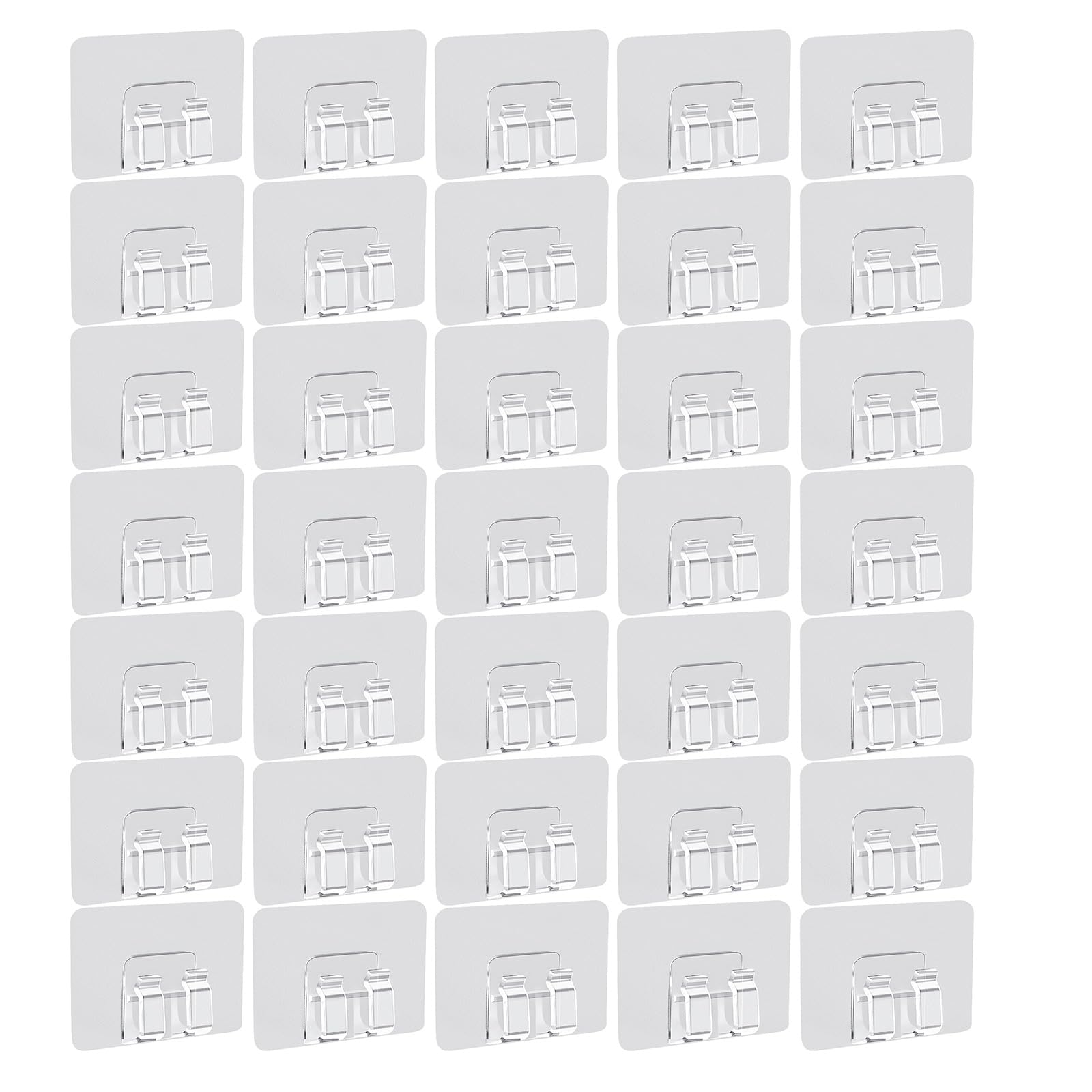 APGLSXY Of 100 Multipurpose Adhesive Hooks Ideal for Decorations Weatherproof Hangers for Indoor Outdoor Weatherproof Hangers