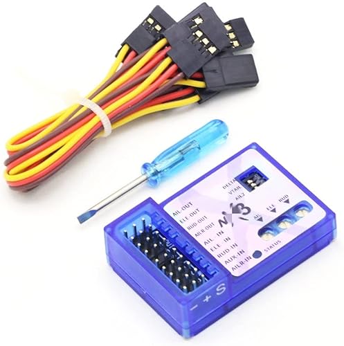 Miniatura 1 de Para NX3 PRO Controlador de vuelo 3D giroscopio giroscopio estabilizador equilibrio para RC aviones de ala fija avión FPV Racing Drone (piezas de