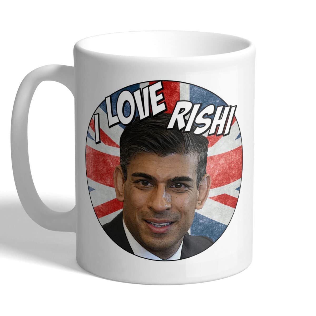 I Love Mugs - I Love Rishi - Sunak MP - Conservative Mug, Ceramic, 11fl.oz.
