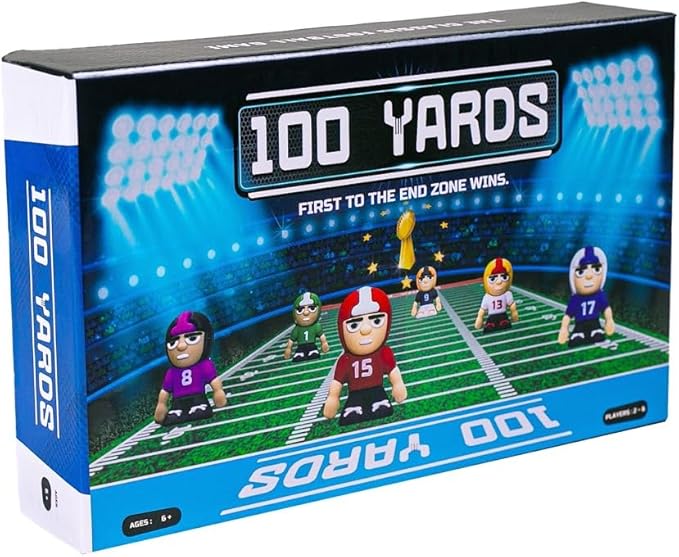 Les paris sur les gloires passées 7 612m5+GFVLL. AC SX679 100 Yards Football Board Game | 2 to 6 Players | School, Birthday for Kids | Classroom and Family Games | Ages 6+ | 2nd Edition (Modern)