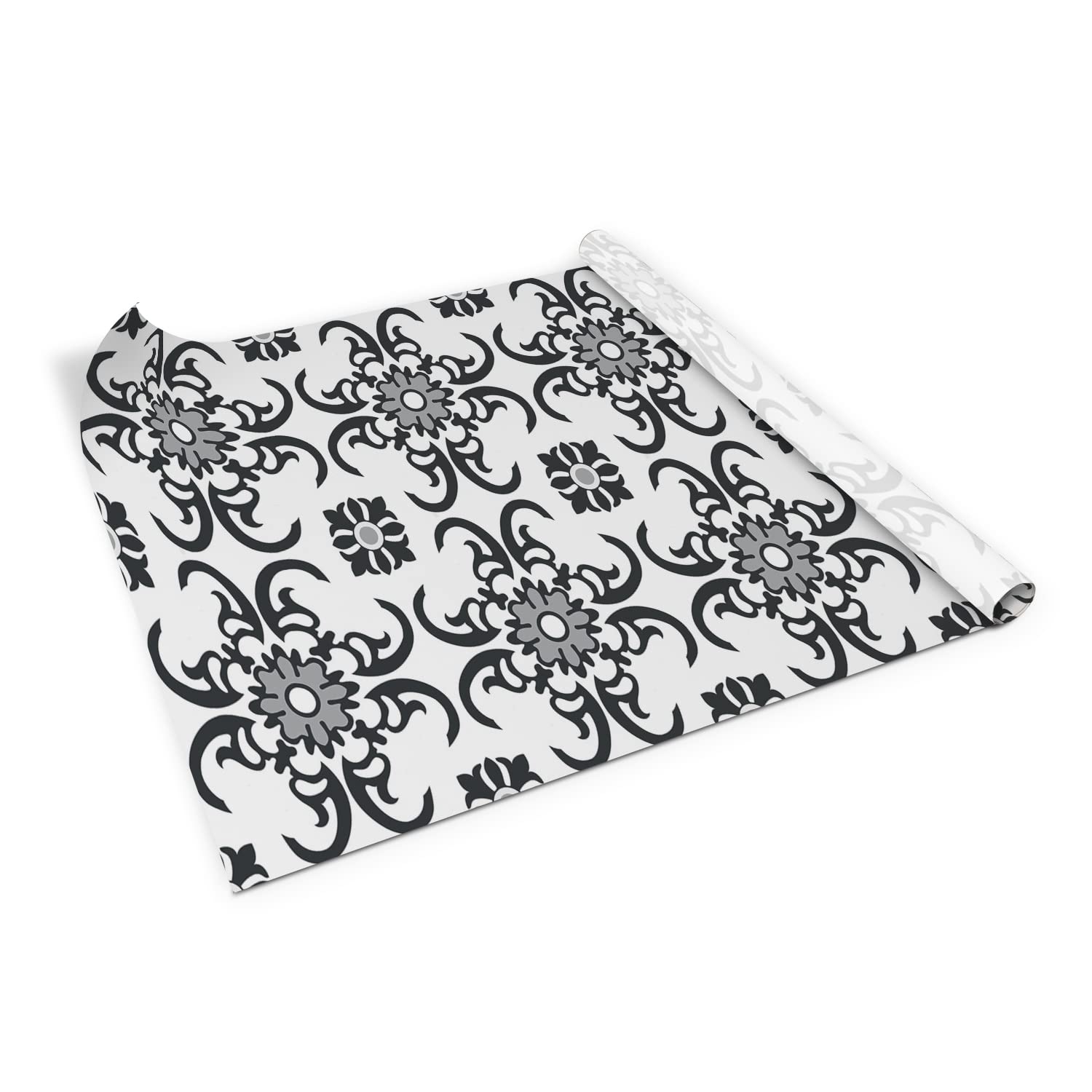 Pegatina en la cómoda para decorar el salón con un elegante estilo exótico