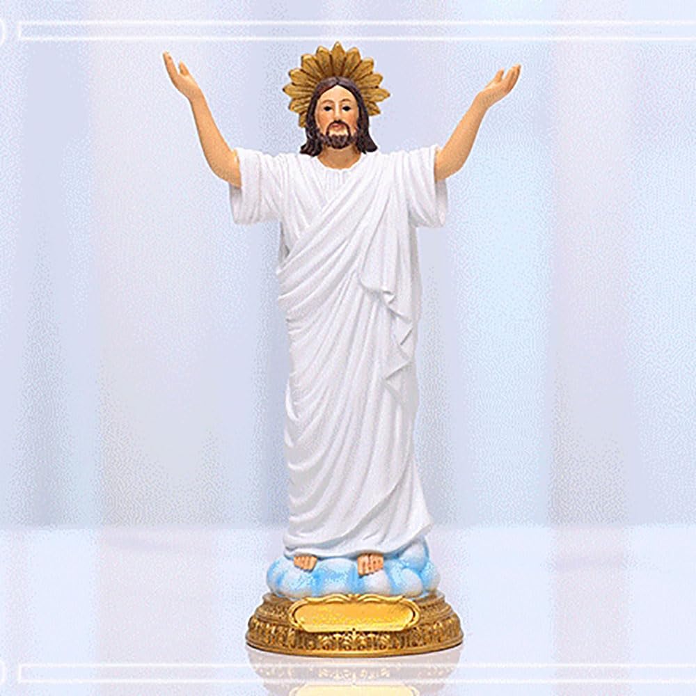 Amazon.co.jp: Lllunimon 8.8インチイエス・キリスト像イエス・情熱