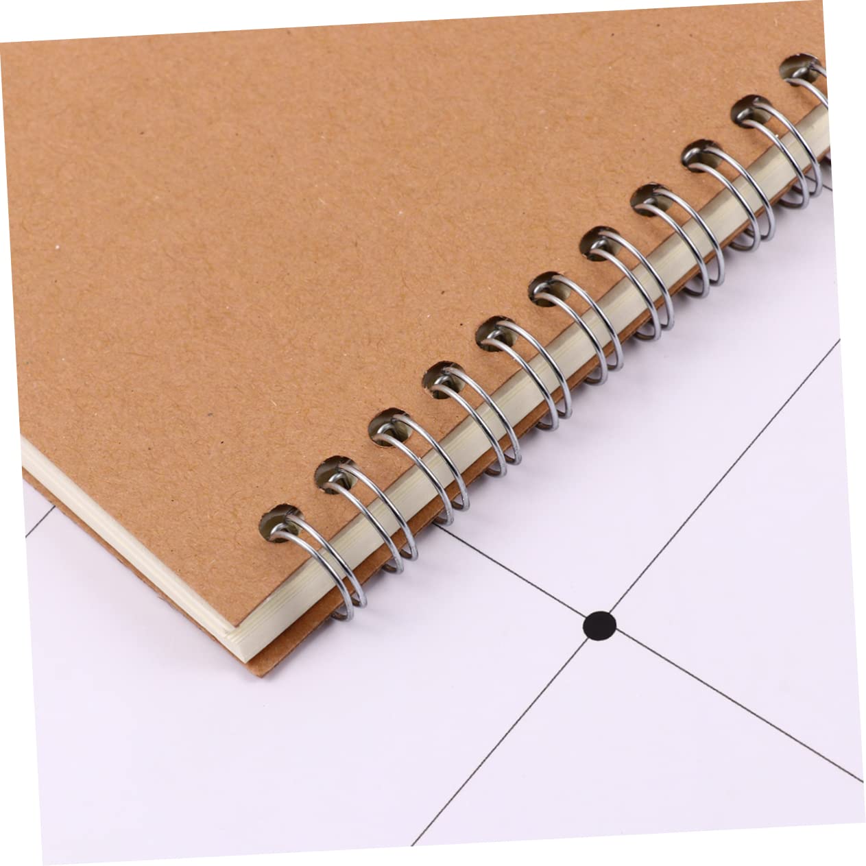 Kraft Notizbuch 12stücke Braun Papier Spiralheft Blanko Schulanfang Party