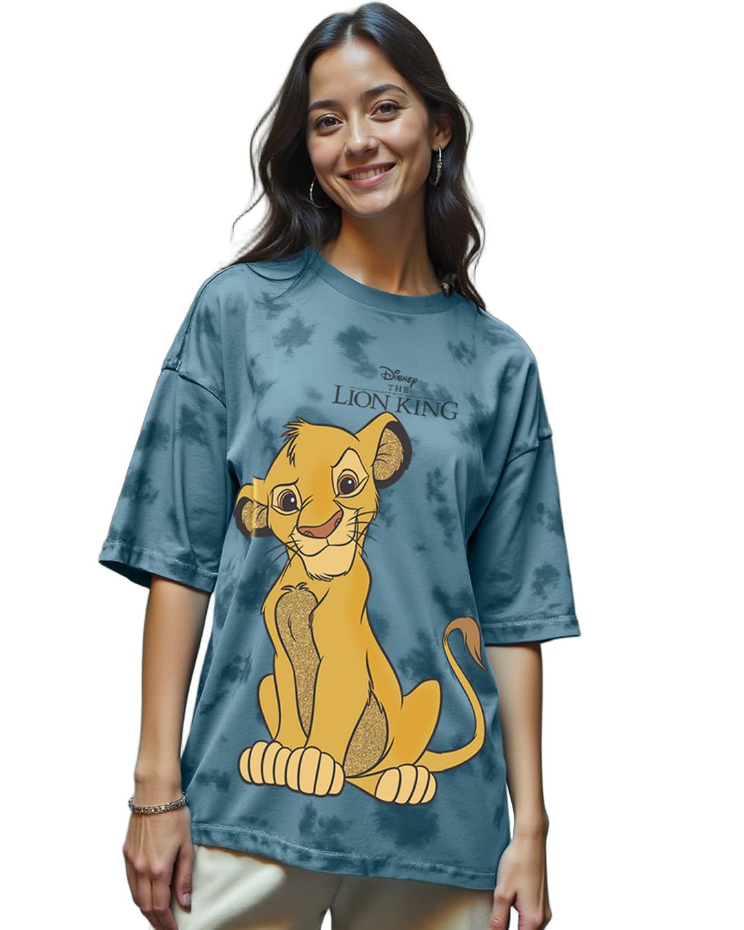 bewakoof Women's Graphic Oversized Fit T-Shirt-picture-20