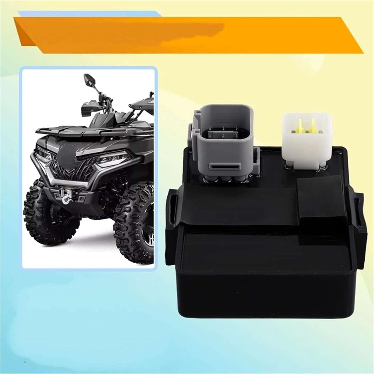 バイク用CDIイグナイター CDIボックスイグナイター点火システムユニット CF用 と互換性のあるMoto 500用 と互換性のある