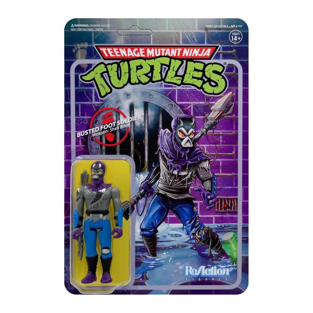 Amazon.com: Super7 Teenage Mutant Ninja Turtles Damaged Foot
