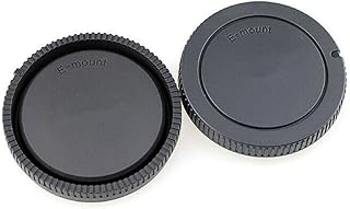 TECKEEN Body Cap & Camera Rear Lens Cover for Sony A6300 A6000 A6400 A7R2 A7M3 ILDC