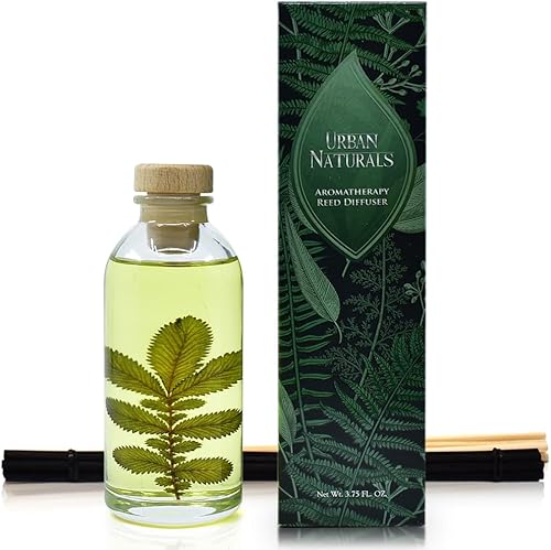 Miniatura 2 de Urban Naturals Eucalyptus Sage - Juego de regalo de aceite difusor  Aceites esenciales de eucalipto, salvia, menta, lima y madera de cedro  Aroma
