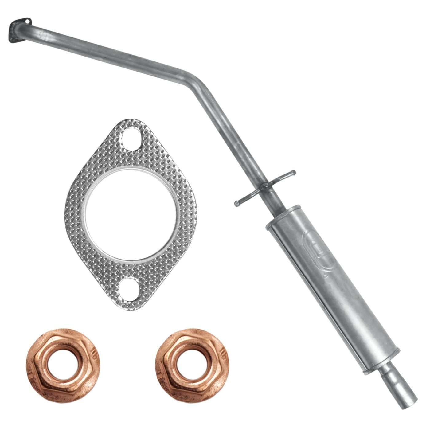 POLMOstrow Auspuff Mitteltopf für Chevrolet Matiz 1 I 0.8 1.0 Fließheck 2005-02.2010