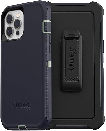 Amazon Com Otterbox Defender Series Screenless Edition Case For Iphone 12 Pro Max Varsity Blues Desert Sage Dress Blues Everything Else