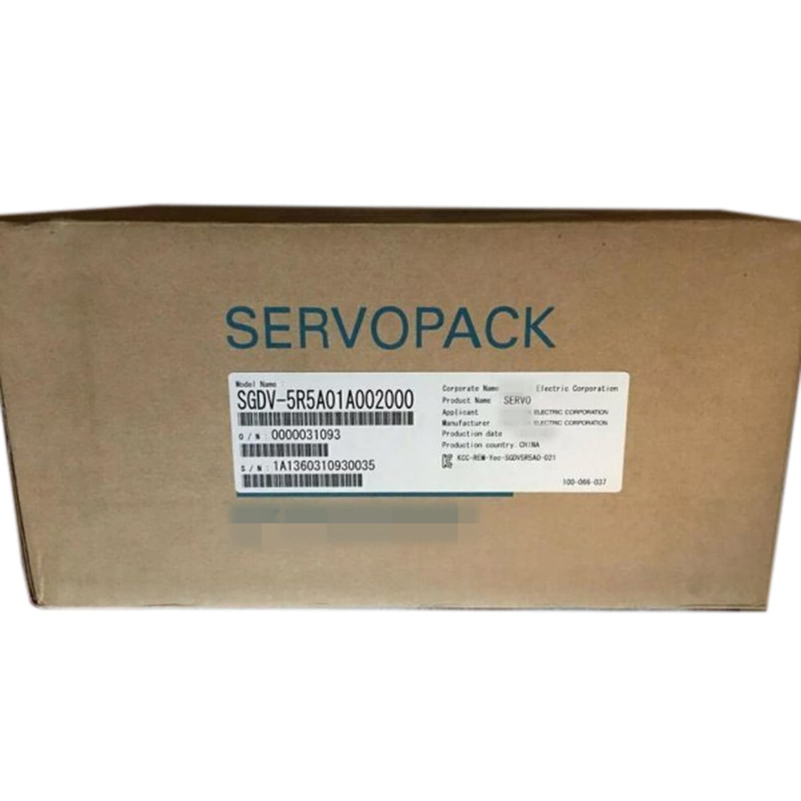 SGDV5R5A01A002000 variateur de vitesse pour automatisme industriel et robotique de précision