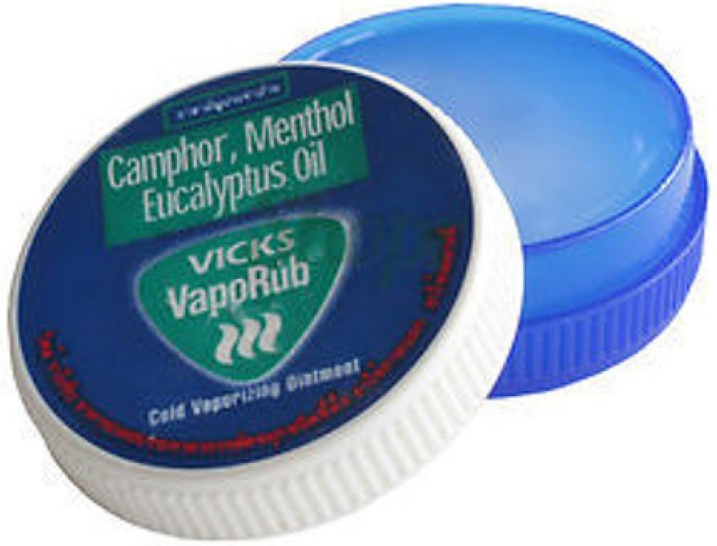 Vicks Vaporub Topical Cream. (Pack of 2)