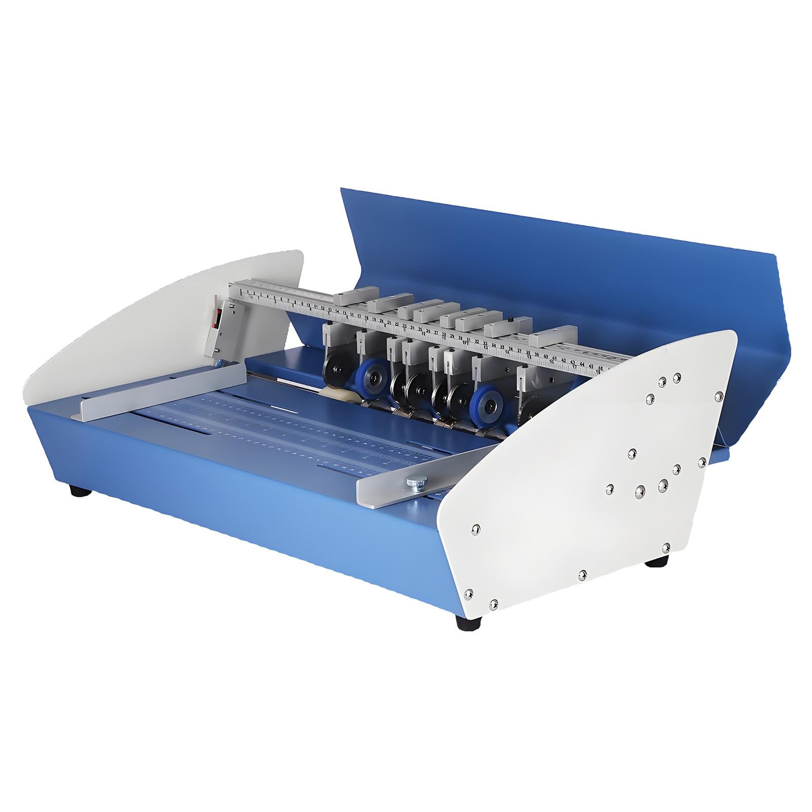 Elektrische 3-in-1-Rillmaschine, Multifunktionale Falzmaschine Mit Stanz und Schneidefunktion, 520 Mm Breites Format für Papierkarten und Einladungen width520mm