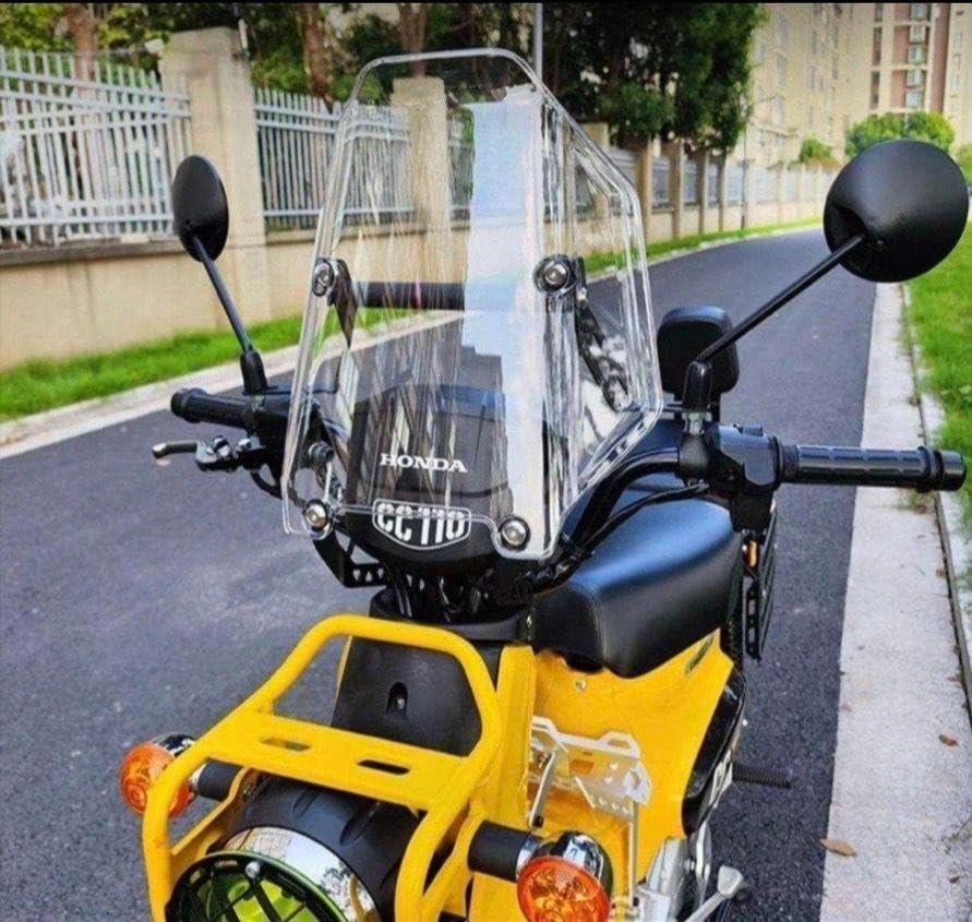 クロスカブ CC110 用バイク スクリーン ウインドシールド クリアー RS