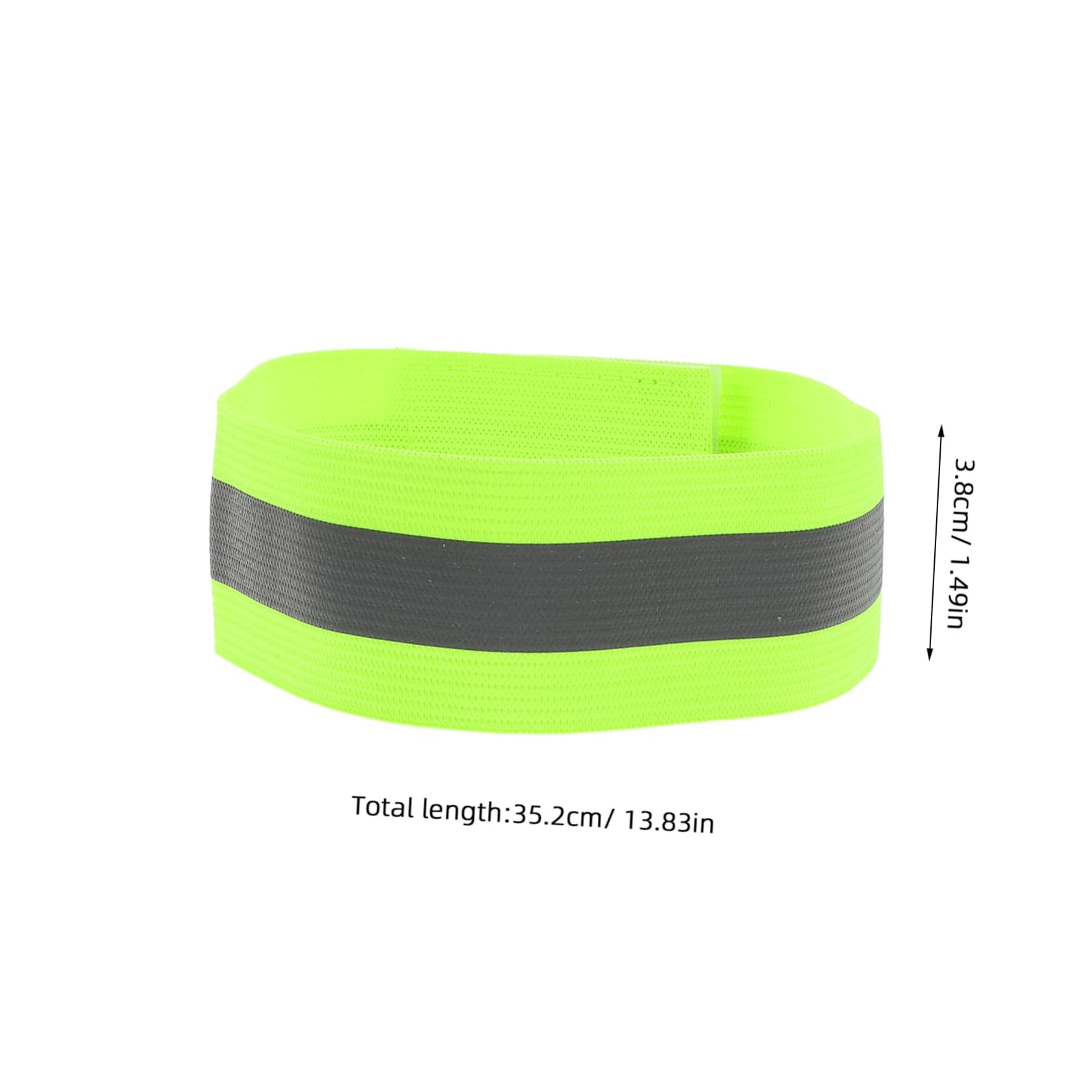 TOYANDONA Adjustable Reflective Wrist Strap for Night Running High Visibility Reflective Band for Outdoor Sports Safety Gear for Cycling and Walking Enhanced Visibility Durable Design